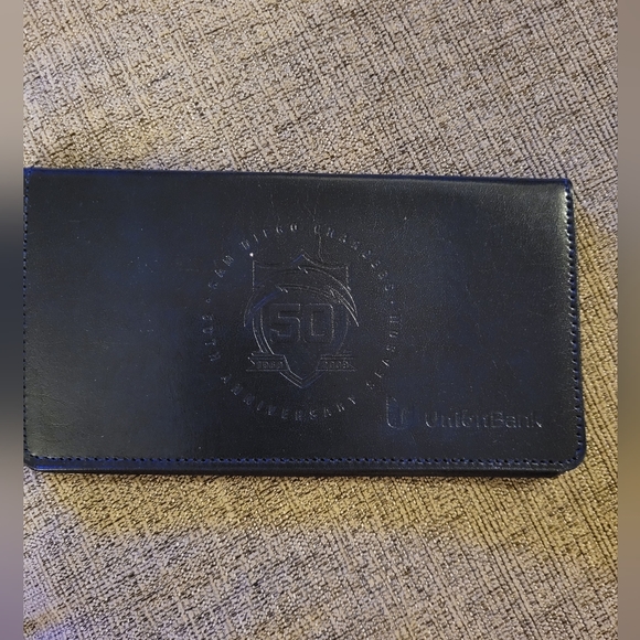 Collectible New 50th Anniversary San Diego Chargers check book - Picture 1 of 4